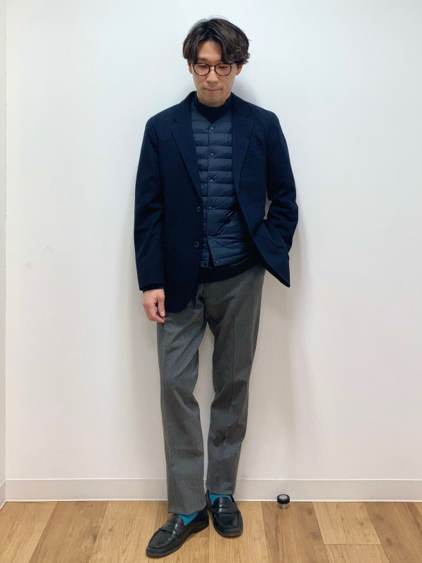 ブラッシュドジャージージャケット（メンズ）の着用コーディネート一覧