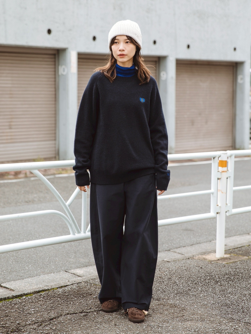 ユニクロ UNIQLO カシミヤクルーネックショートカーディガン ユニクロ公式 | カシミヤクルーネックショートカーディガン（長袖）