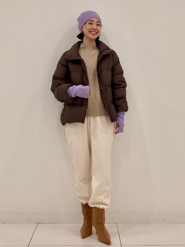 ヒートテックボアスウェットパンツ、パウダーソフトダウンジャケット