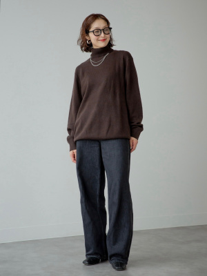 ユニクロ公式 | カシミヤタートルネックセーター