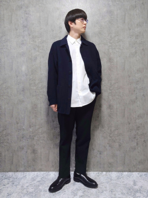 希少⭐︎marka ウール オーバーサイズシャツジャケットコート オーバーサイズ ユニクロ公式 | ウールブレンドオーバーサイズシャツジャケット