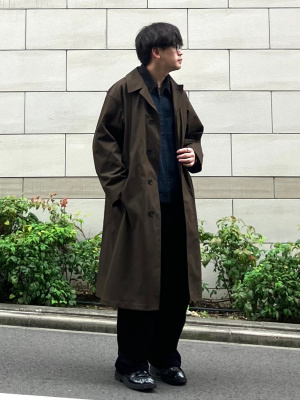 ユニクロ公式 | オーバーサイズステンカラーコート