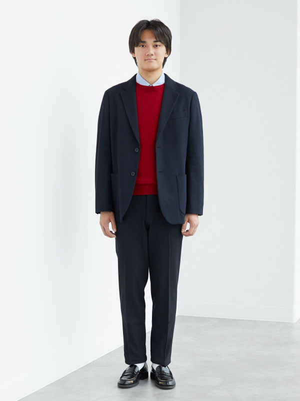 ブラッシュドジャージージャケット（メンズ）の着用コーディネート一覧