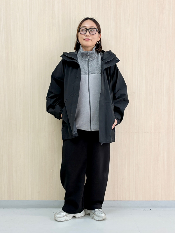 ブロックテックユーティリティパーカ（メンズ）の着用コーディネート