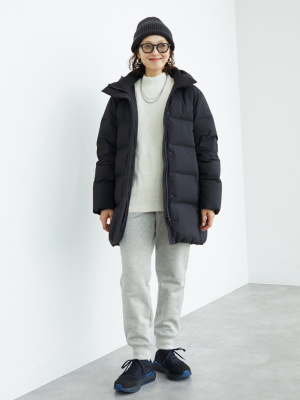 ユニクロ公式 | シームレスダウンショートコート