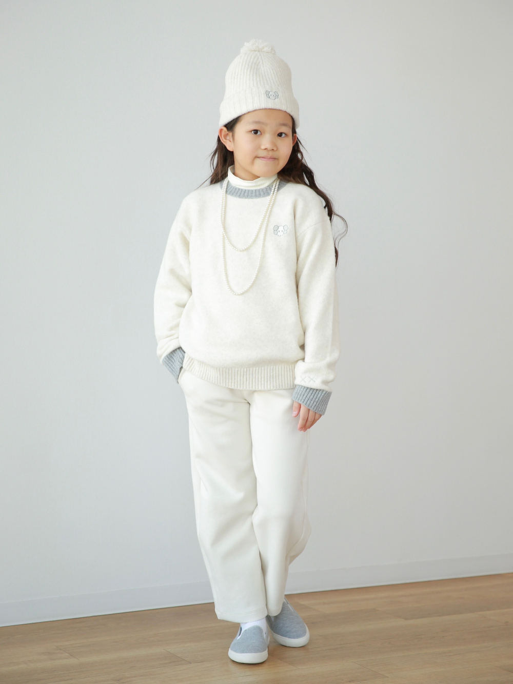 GIRLS エアリズムジャージーショートパンツ、GIRLS ソックス/3足組」の