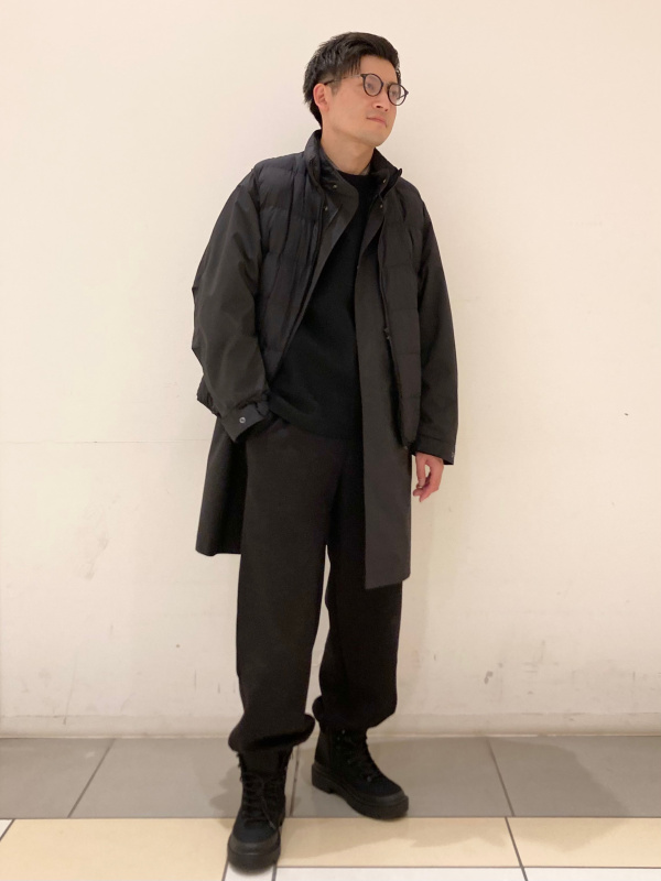 ウィンドプルーフ2WAYコート（メンズ）の着用コーディネート一覧