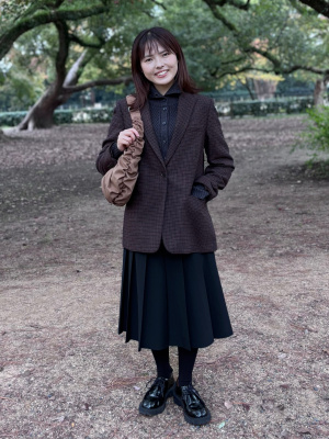 ユニクロ公式 | ツイードテーラードジャケット