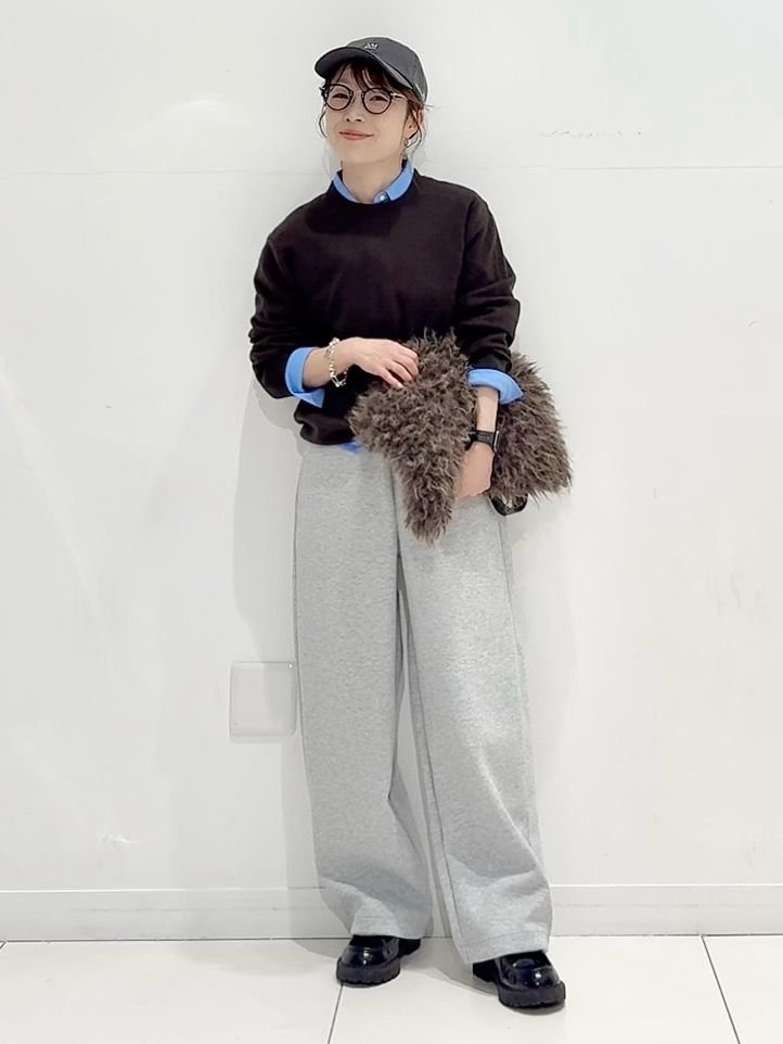 ツイードテーラードジャケット、フレアスコート」の着用コーディネート