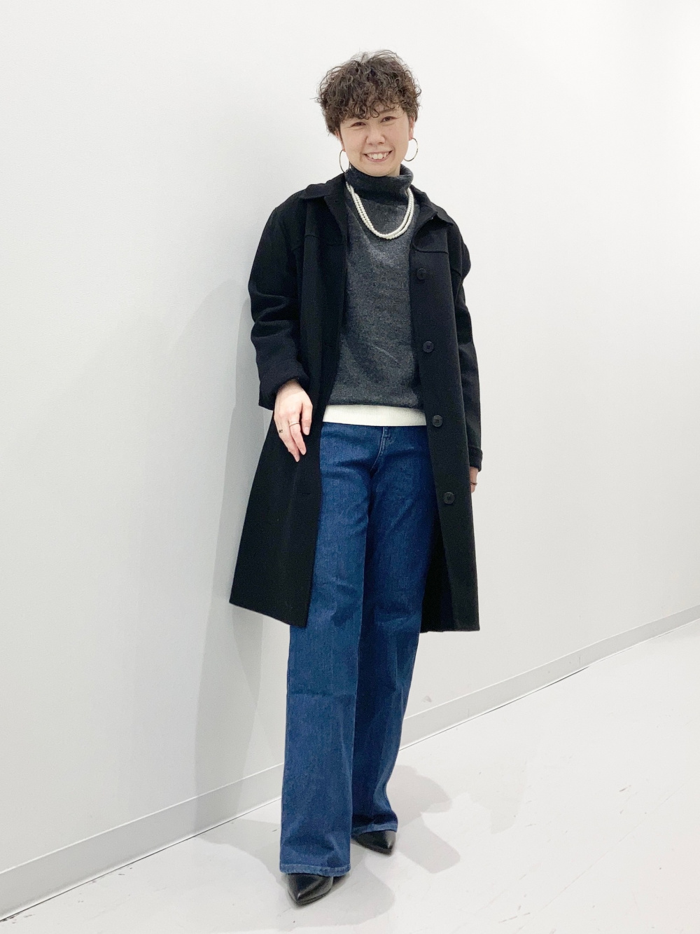 スリムフレアトラウザージーンズ」の着用コーディネート| ユニクロ公式