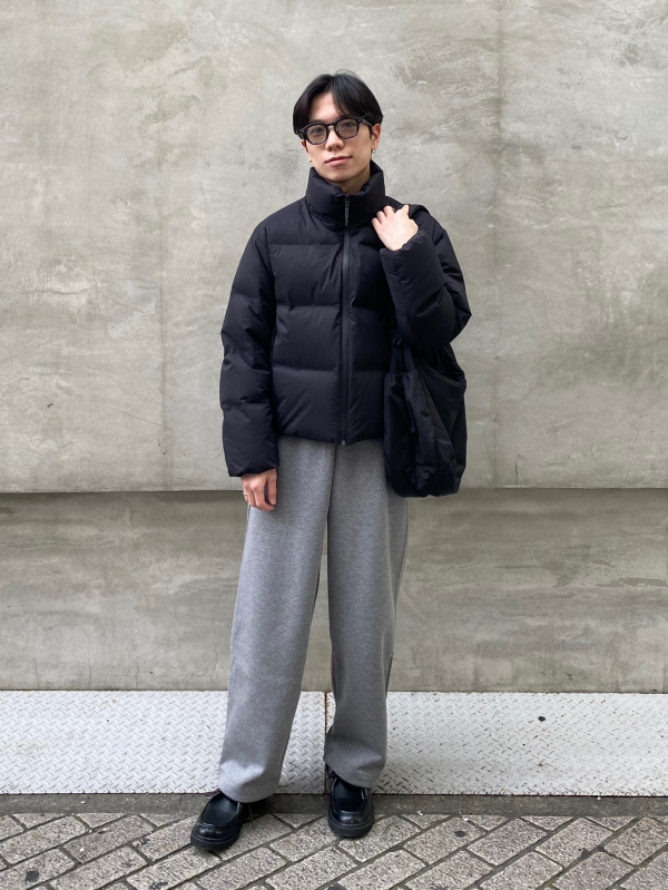 ユニクロ　シームレスダウンショートジャケット　XL BLACK ユニクロ公式 | シームレスダウンショートジャケット(男女兼用)