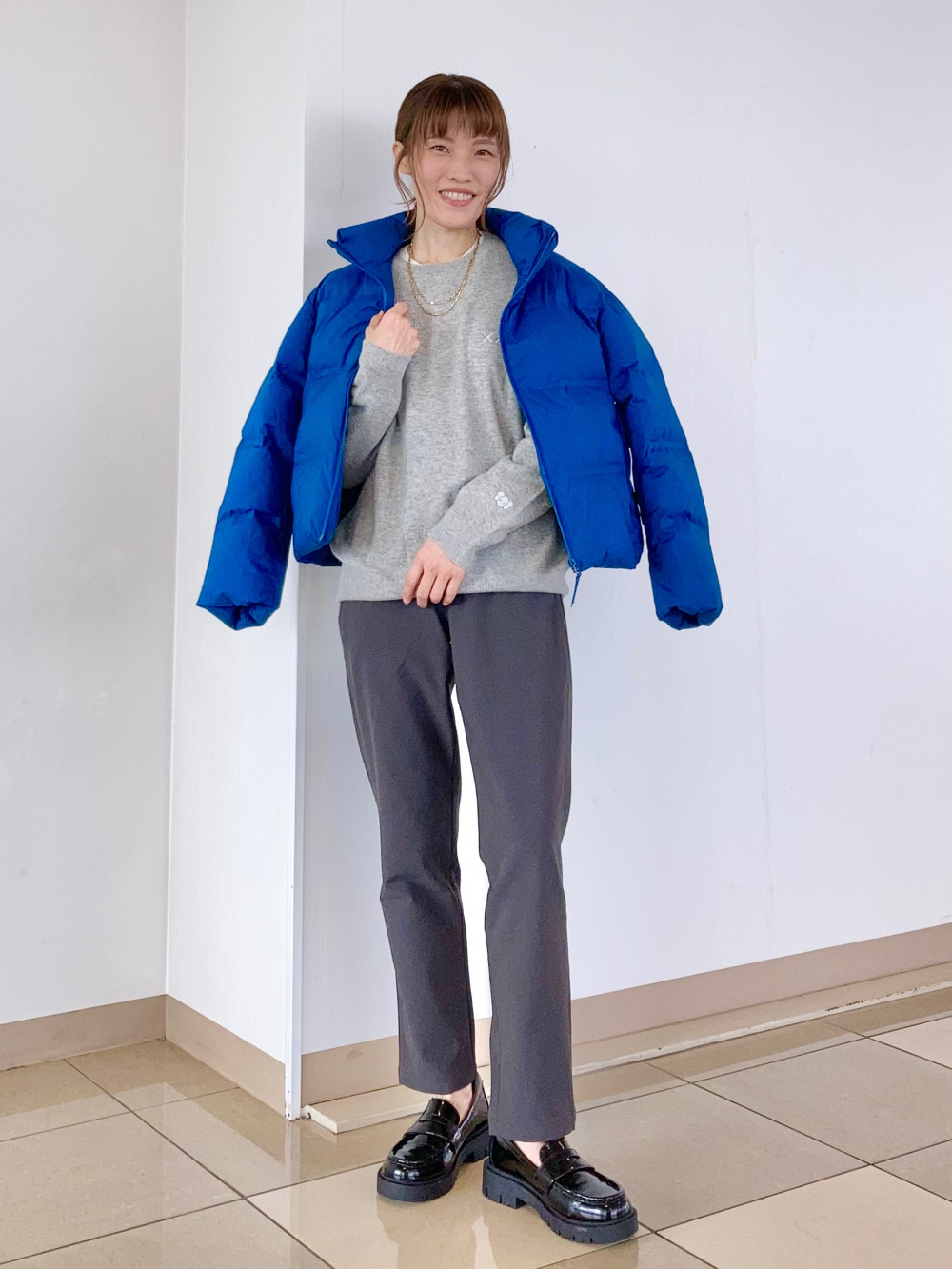 カウズウインターカシミヤクルーネックセーター ユニクロ公式 | カウズ ウィンター カシミヤクルーネックセーター(男女