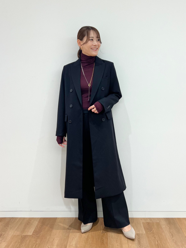 ダブルロングコート（レディース）の着用コーディネート一覧| ユニクロ公式