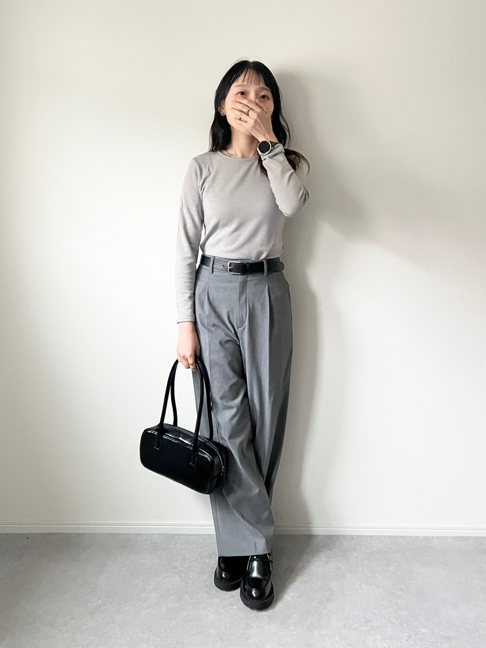 タックワイドパンツ」の着用コーディネート| ユニクロ公式