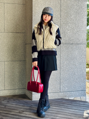 ユニクロ公式 | ダウンクロップドベスト