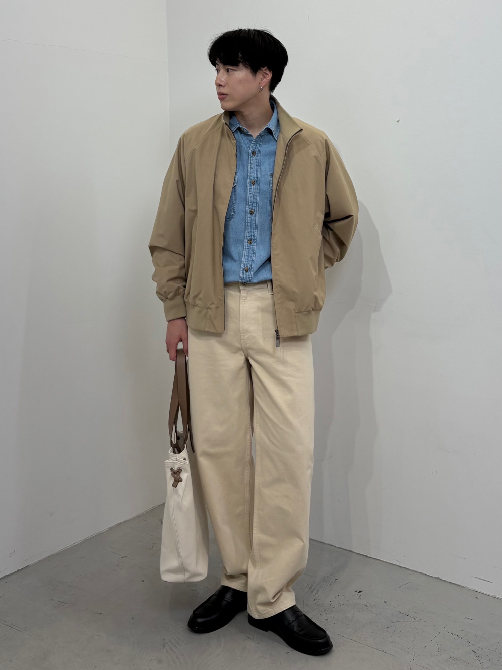 ユニクロU オーバーサイズカラーデニムジャケット ワイドフィットカラージーンズ オーバーサイズカラーデニムジャケット、ワイドフィットカラージーンズ