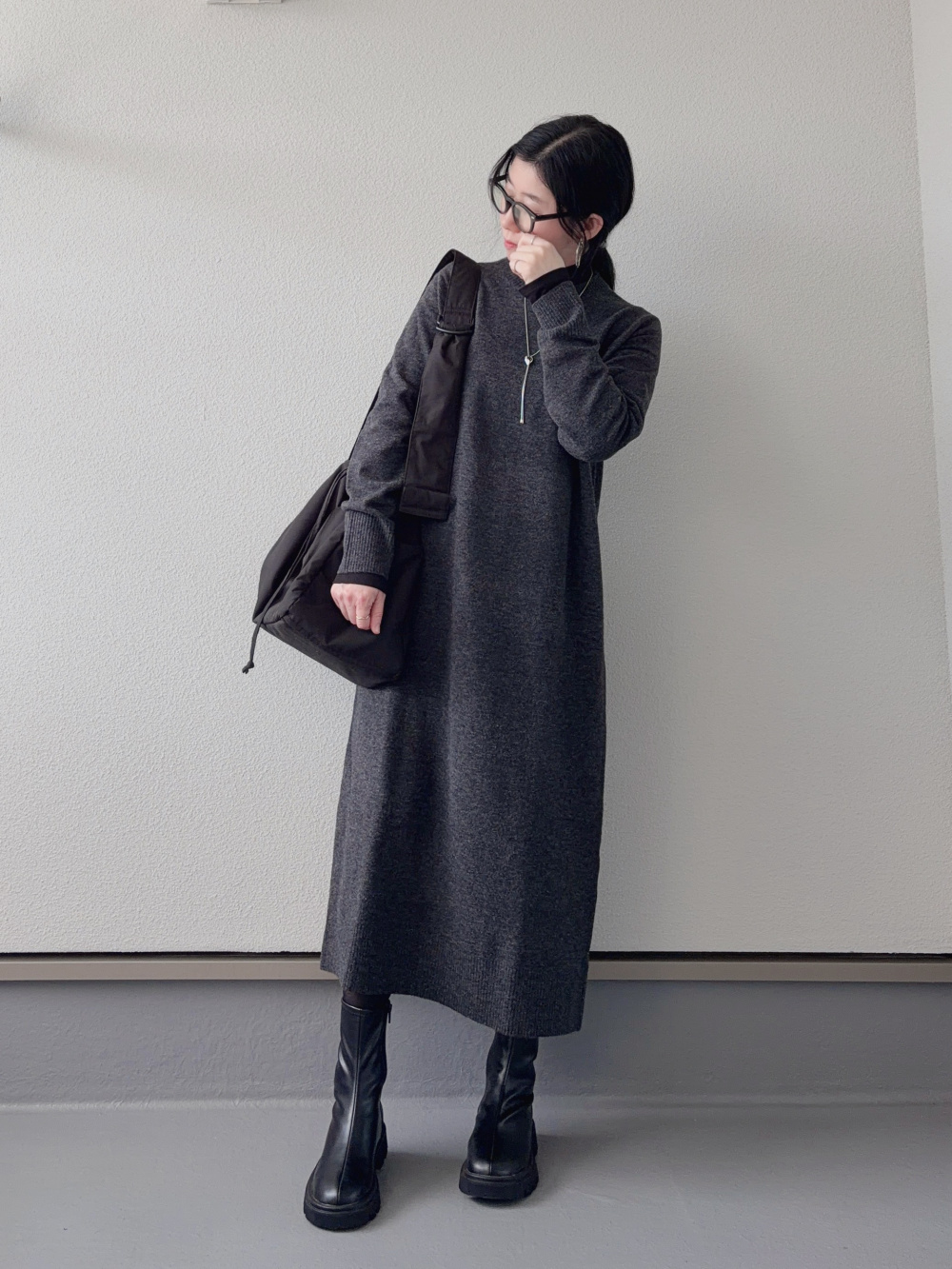 感動ダブルジャケットリラックスフィット、感動タックワイドパンツ」の