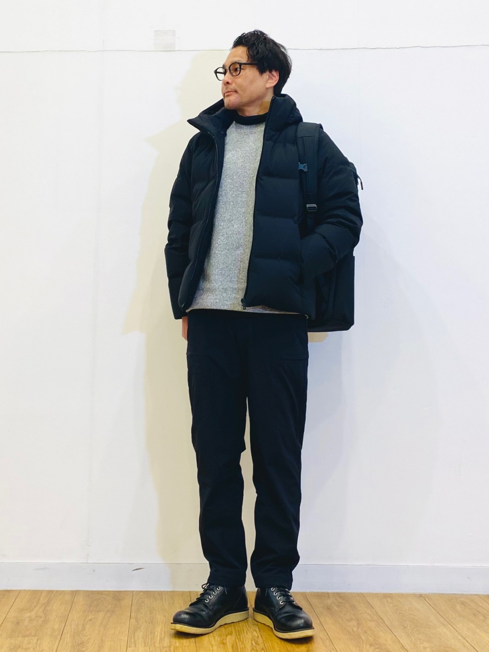 ソフトニットフリースクルーネックT、カウズ ウィンター カシミヤ