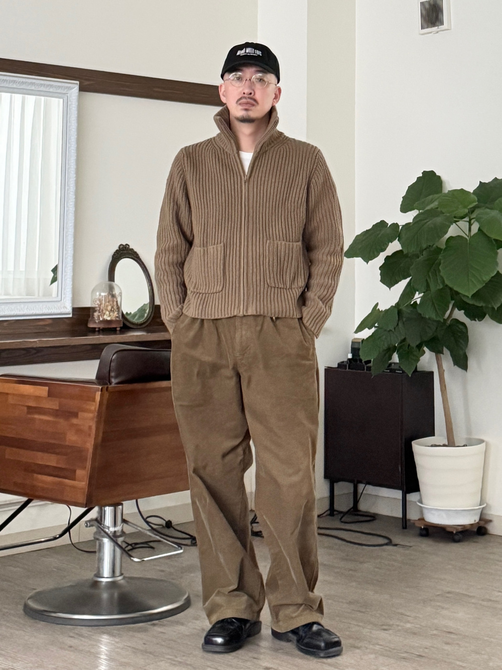 ラムブレンドジップアップジャケット」の着用コーディネート| ユニクロ公式