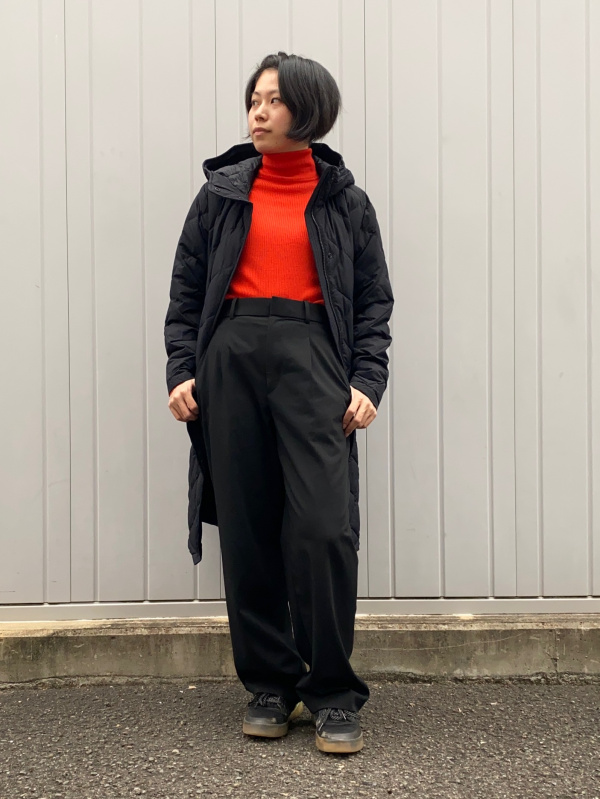 パフテックロングコートリラックスフィット」のレディースの