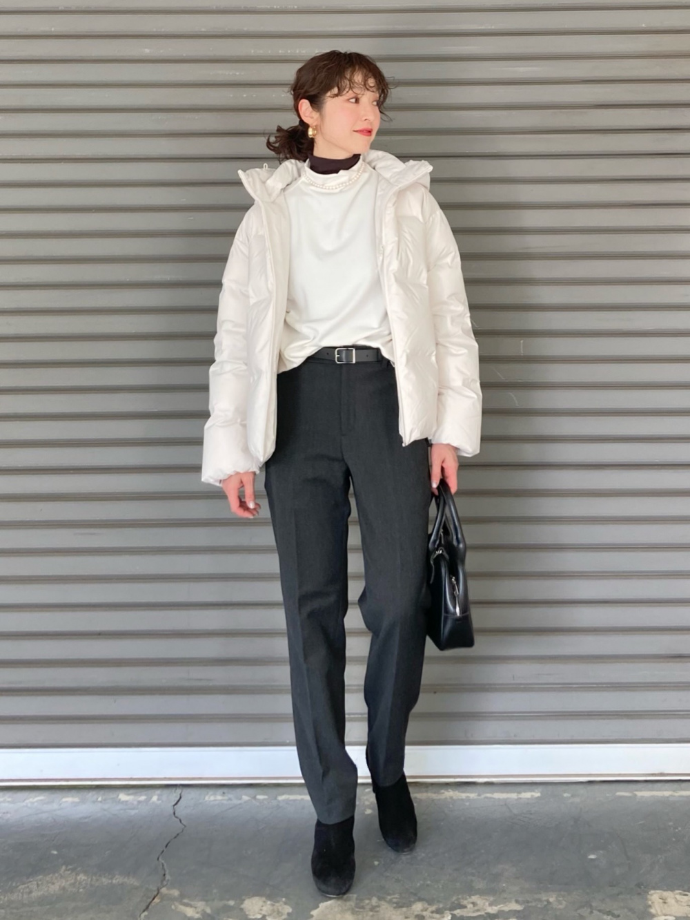 極暖ヒートテックカシミヤブレンドタートルネックT、リラックスVネック