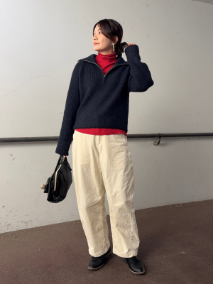 ユニクロ公式 | コーデュロイカーブパンツ/丈短め