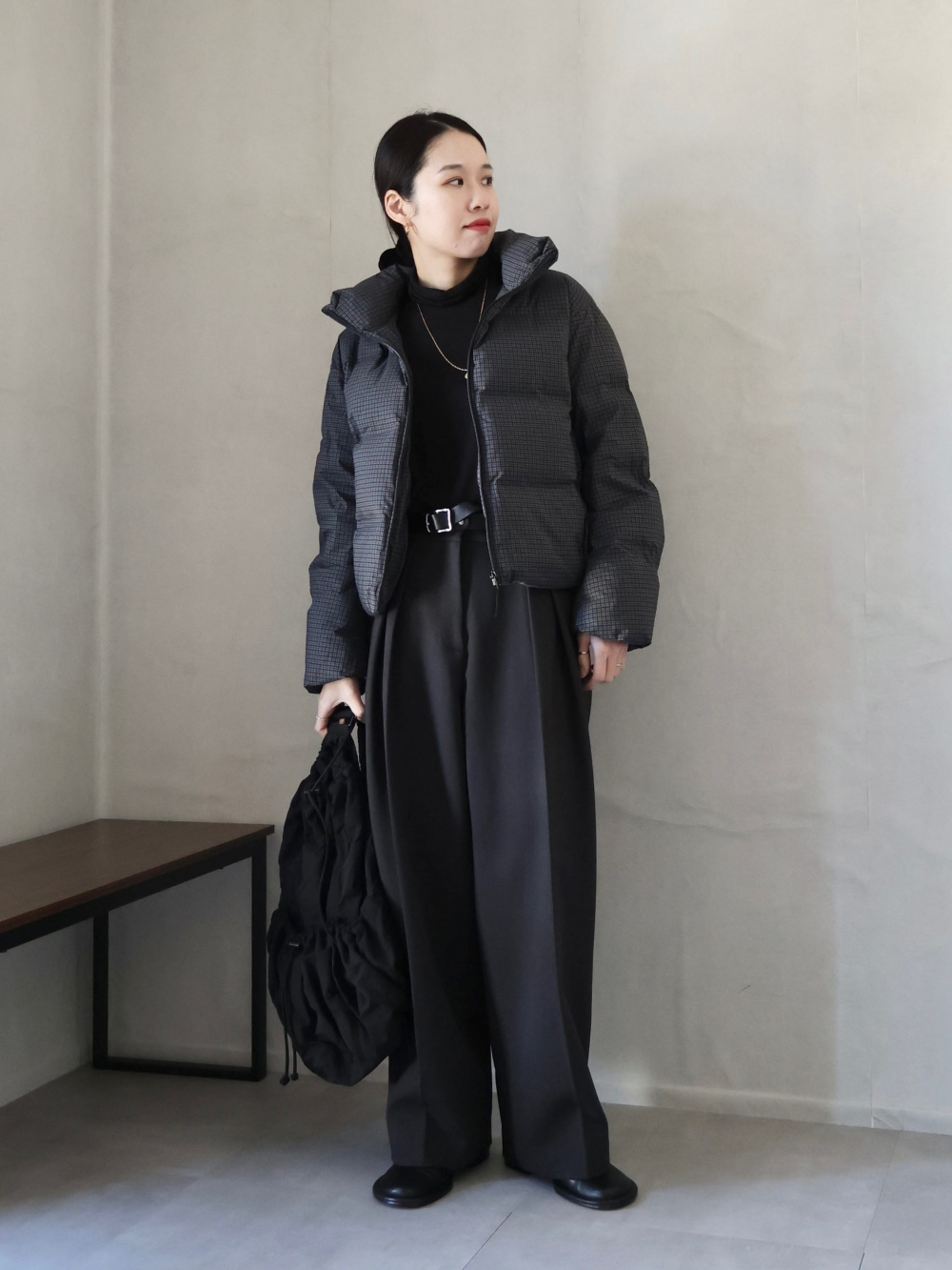 シームレスダウンショートジャケット」の着用コーディネート| ユニクロ公式