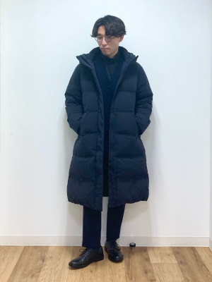 ユニクロ公式 | シームレスダウンロングコート