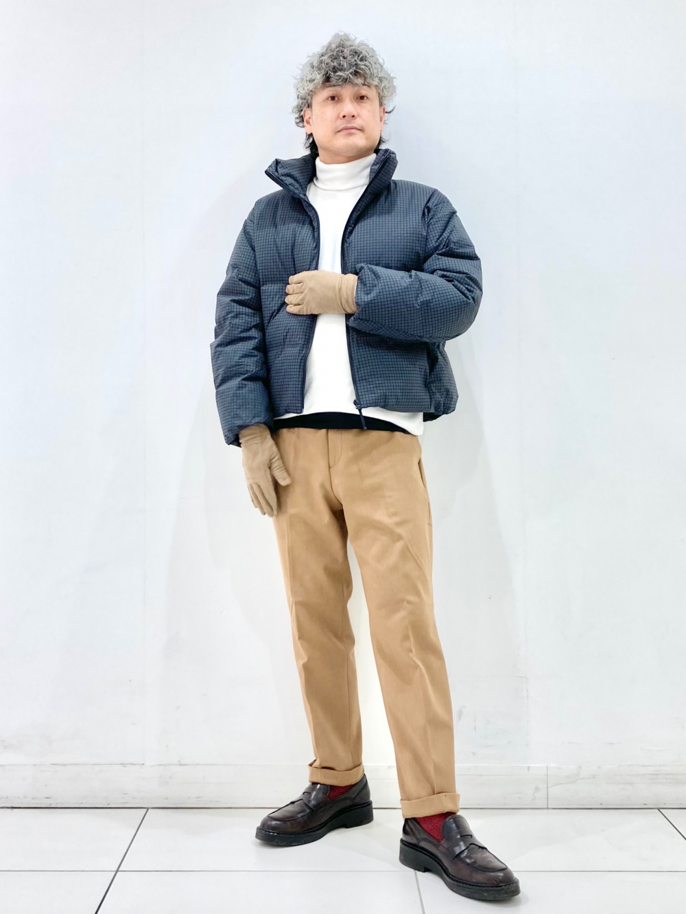 ハイブリッドダウンオーバーサイズMA－1、ブロードシャツ/レギュラー