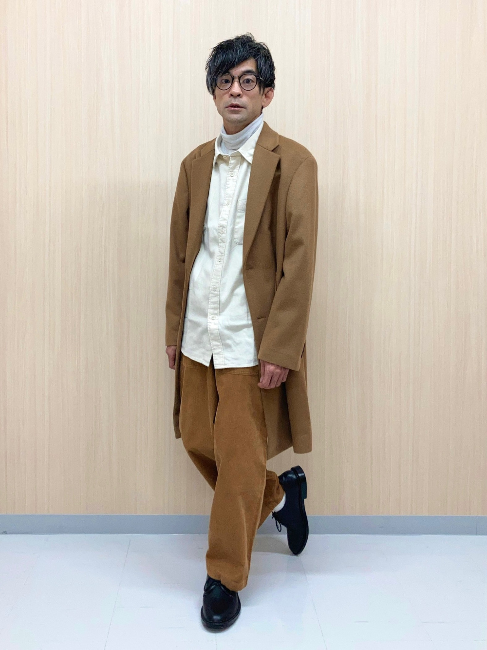 ブラッシュドジャージージャケット/ヘリンボーン、極暖ヒートテック