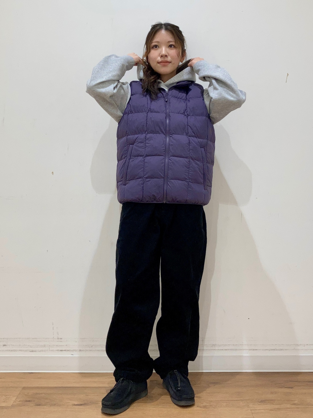 ジェイプレス GAP ダブルビー ユニクロ 14点 まとめ売り 150cm コットンシャツ、ダブルフェイスハーフジップセーター」の着用