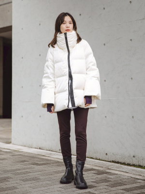 ユニクロ公式 | ダウンボリュームジャケット