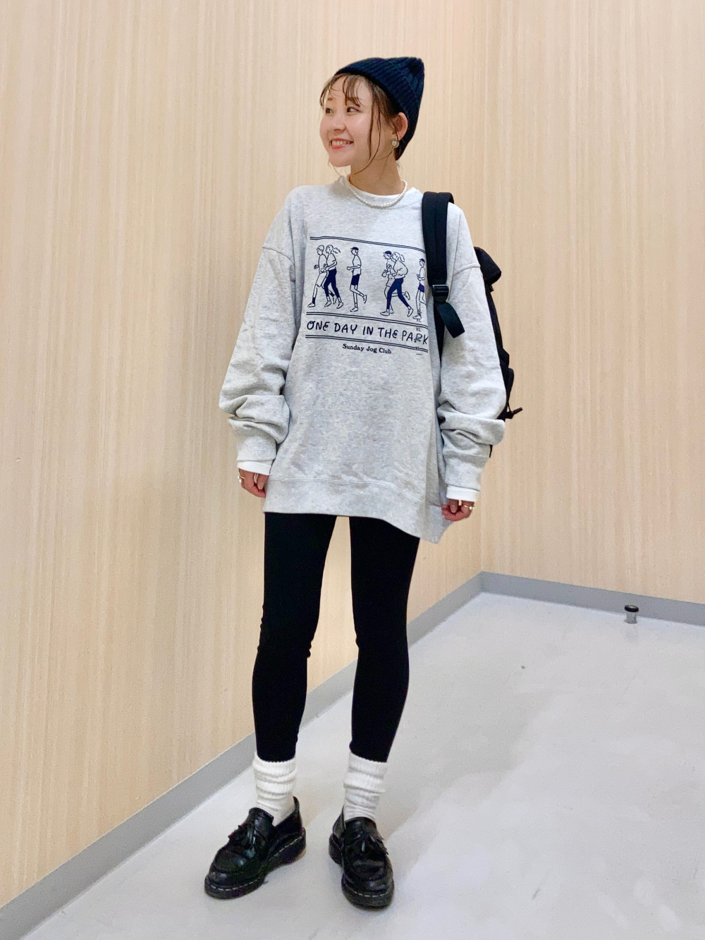 ツイードテーラードジャケット、フレアスコート」の着用コーディネート