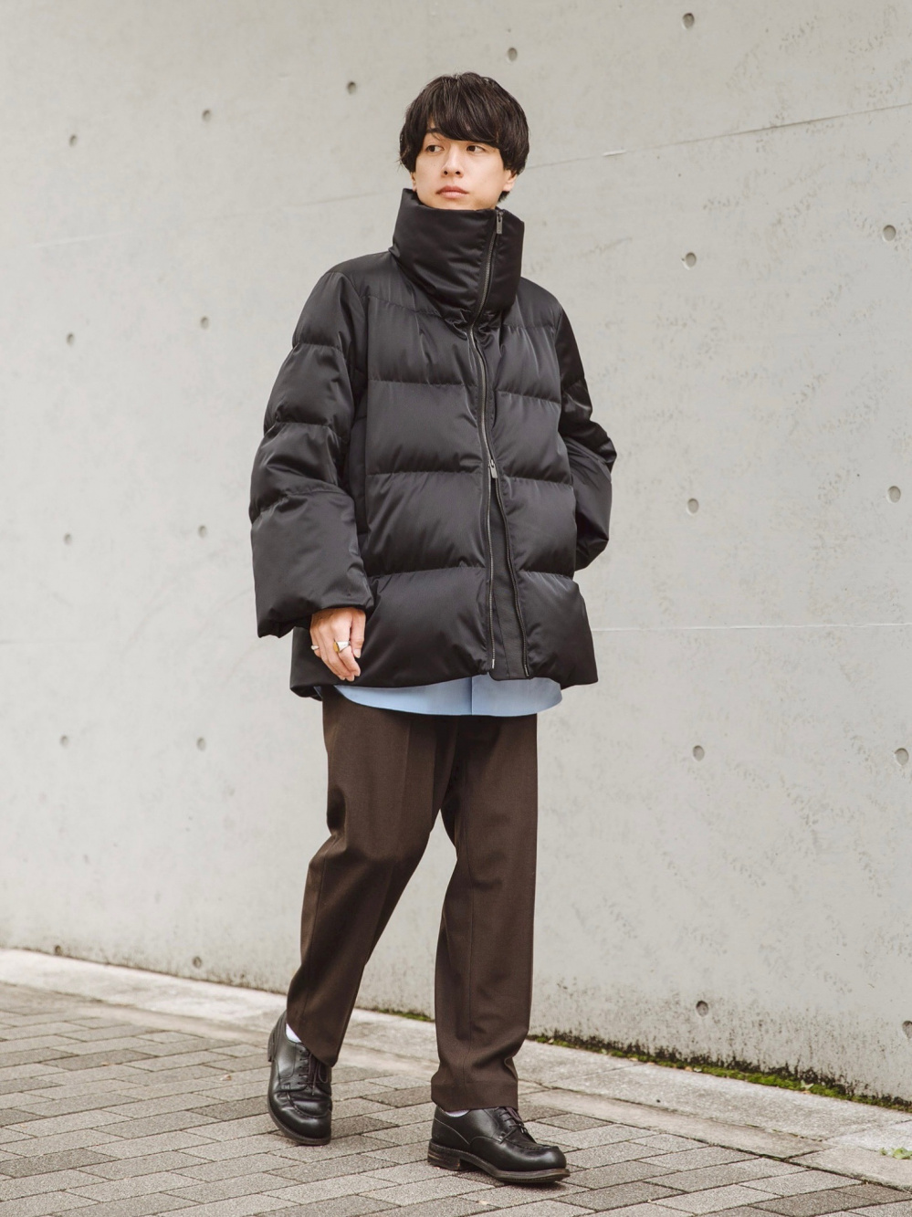 ハイブリッドダウンオーバーサイズMA－1、スマートアンクルパンツ」の