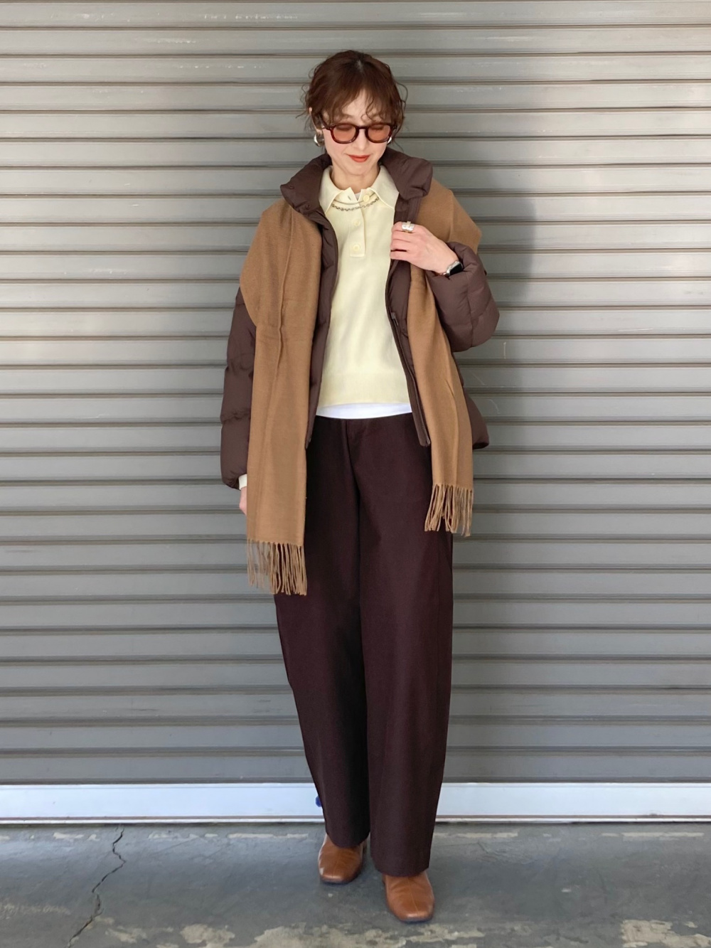 ヒートテックボアスウェットパンツ、パウダーソフトダウンジャケット