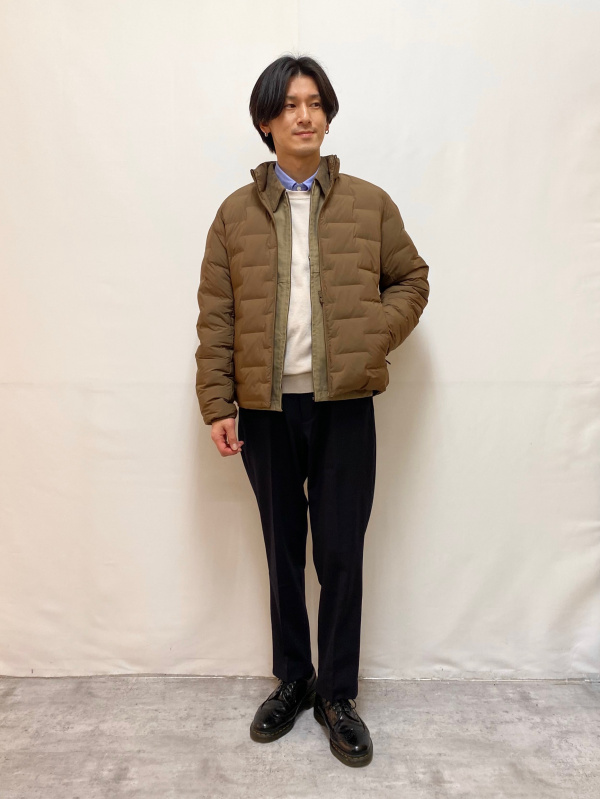 パフテックジャケットノンキルト（メンズ）の着用コーディネート一覧 