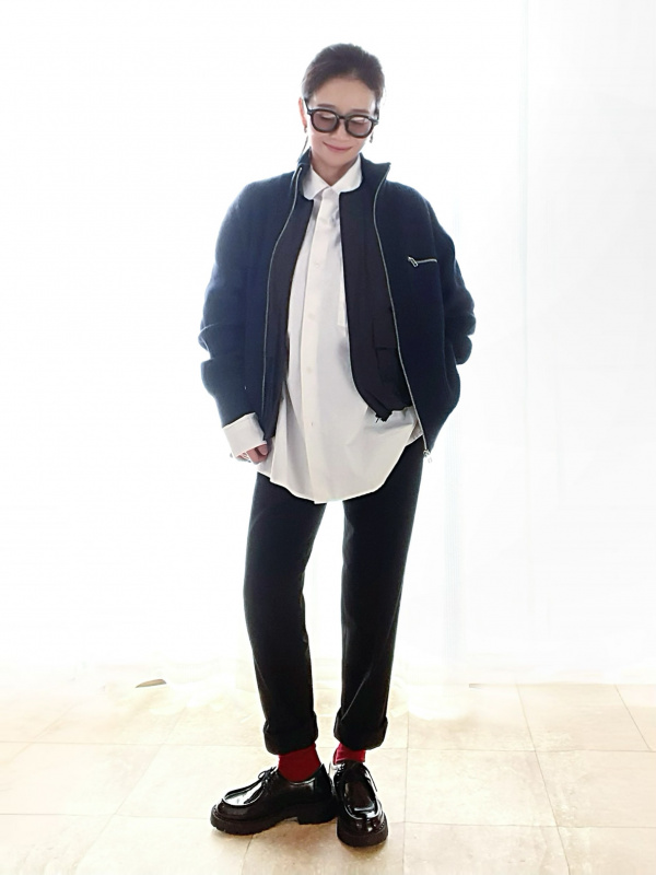 フルジップベスト（レディース）の着用コーディネート一覧| ユニクロ公式