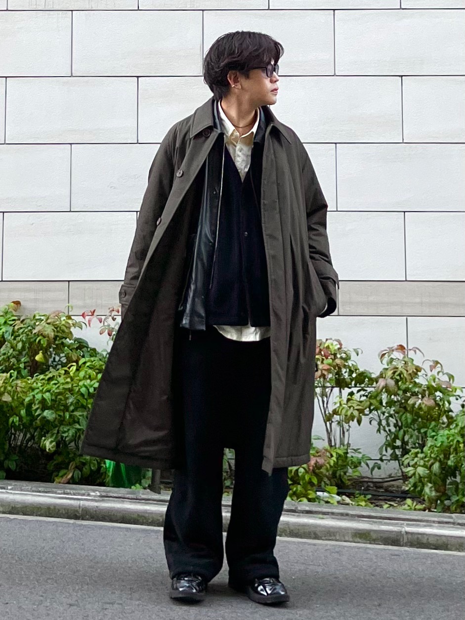 パデッドステンカラーコート」の着用コーディネート| ユニクロ公式