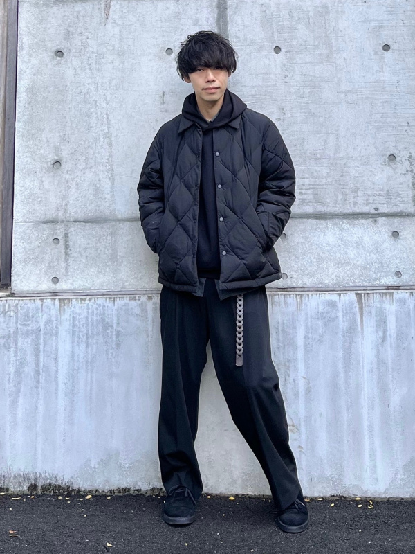 パフテックキルティングジャケット（メンズ）の着用コーディネート一覧