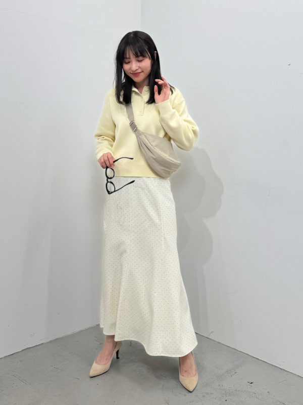 ソフトローンギャザーブラウス、スマートアンクルマタニティパンツの