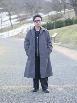 ユニクロ公式 | オーバーサイズステンカラーコート