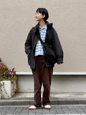 ユニクロ公式 | デニムタックパンツ