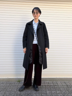 ユニクロ公式 | ダブルフェイスロングコート