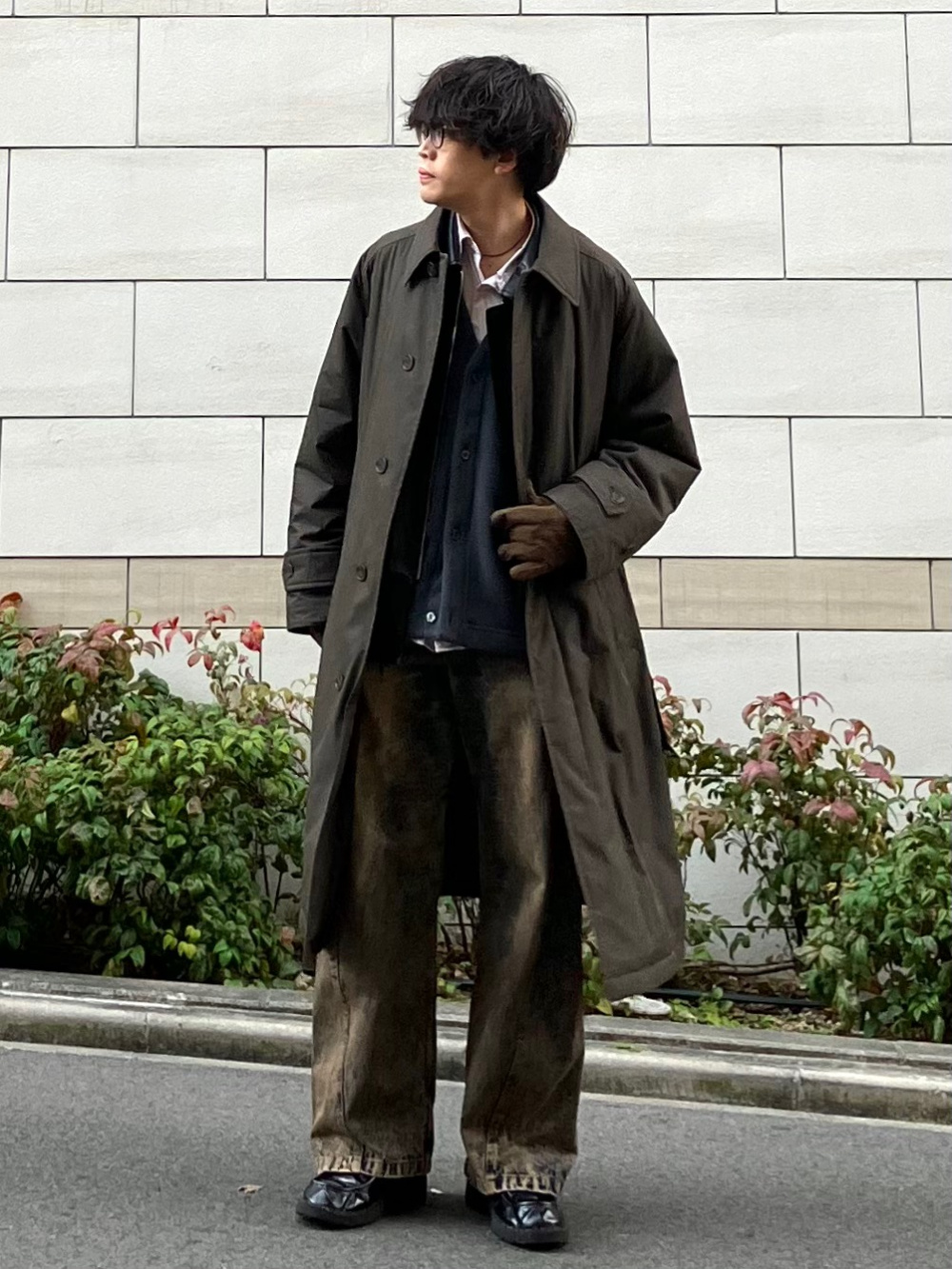 ユニクロ　パデッドステンカラーコート　XL 新品 パデッドステンカラーコート」の着用コーディネート| ユニクロ公式