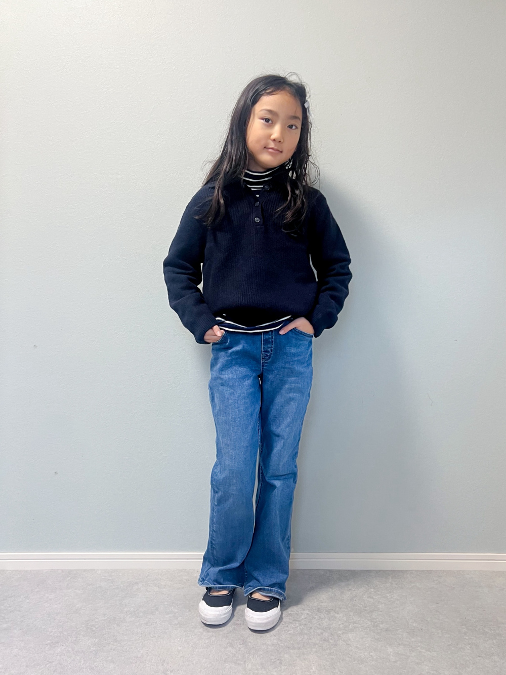 ボアスウェットパンツ、GIRLS ヒートテックコットンハイネックTシャツ