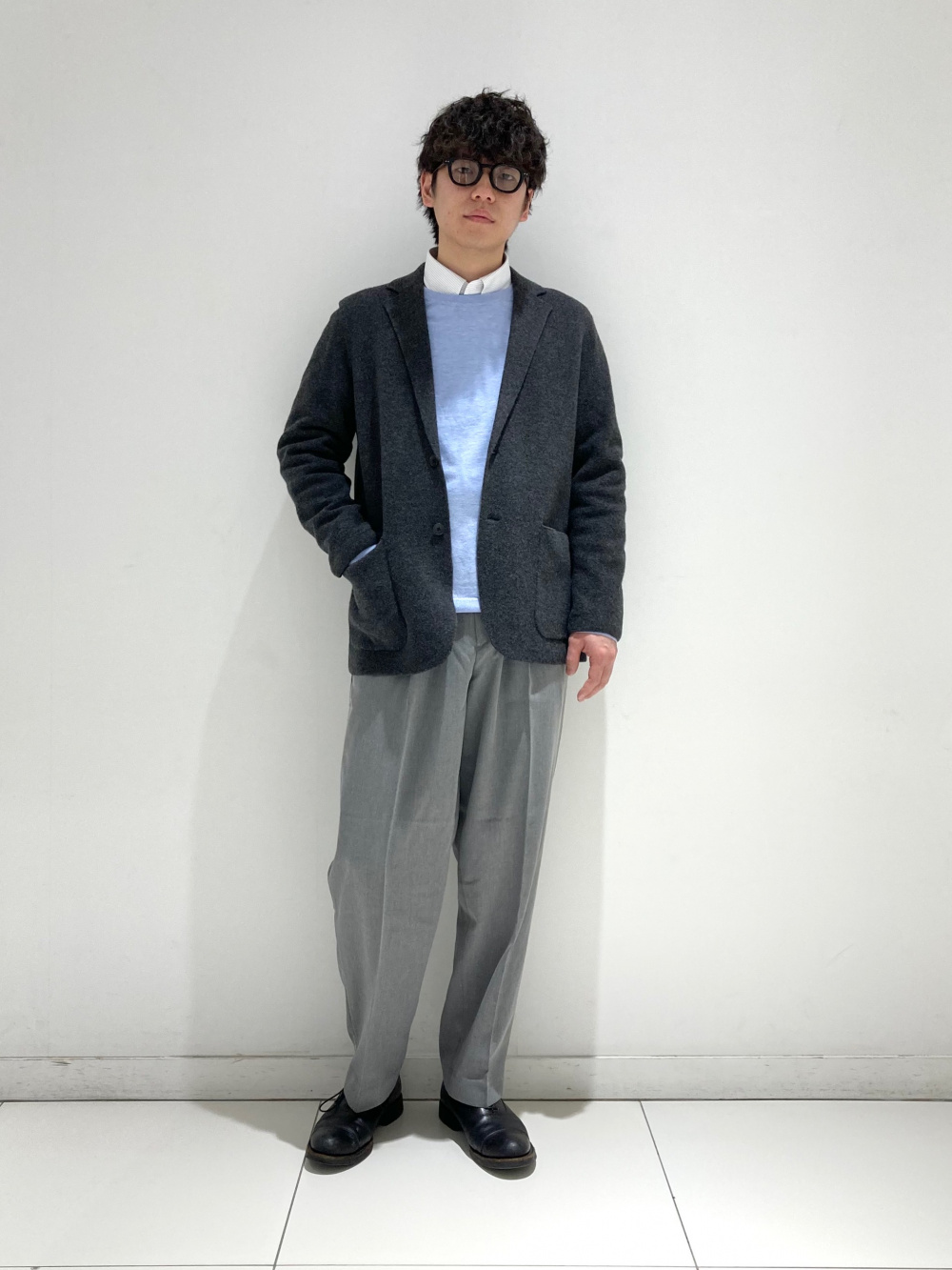 UNIQLOミラノリブフルジップカーディガン　Mサイズ ミラノリブフルジップカーディガン、3Dリブスクエアネックセーター