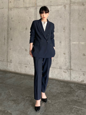 book　ユニクロ　パンツスーツ スマートアンクルパンツ ユニクロ公式 | スマートアンクルパンツ