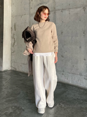 ユニクロ公式 | スウェットストレートパンツ