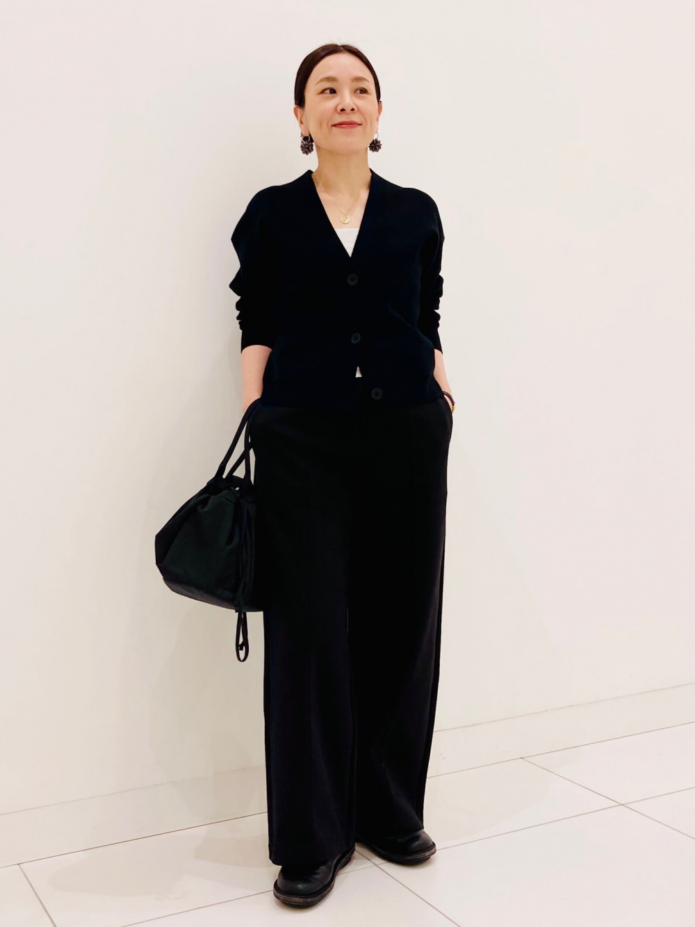 ミラノリブフルジップカーディガン、ミラノリブフルジップカーディガン