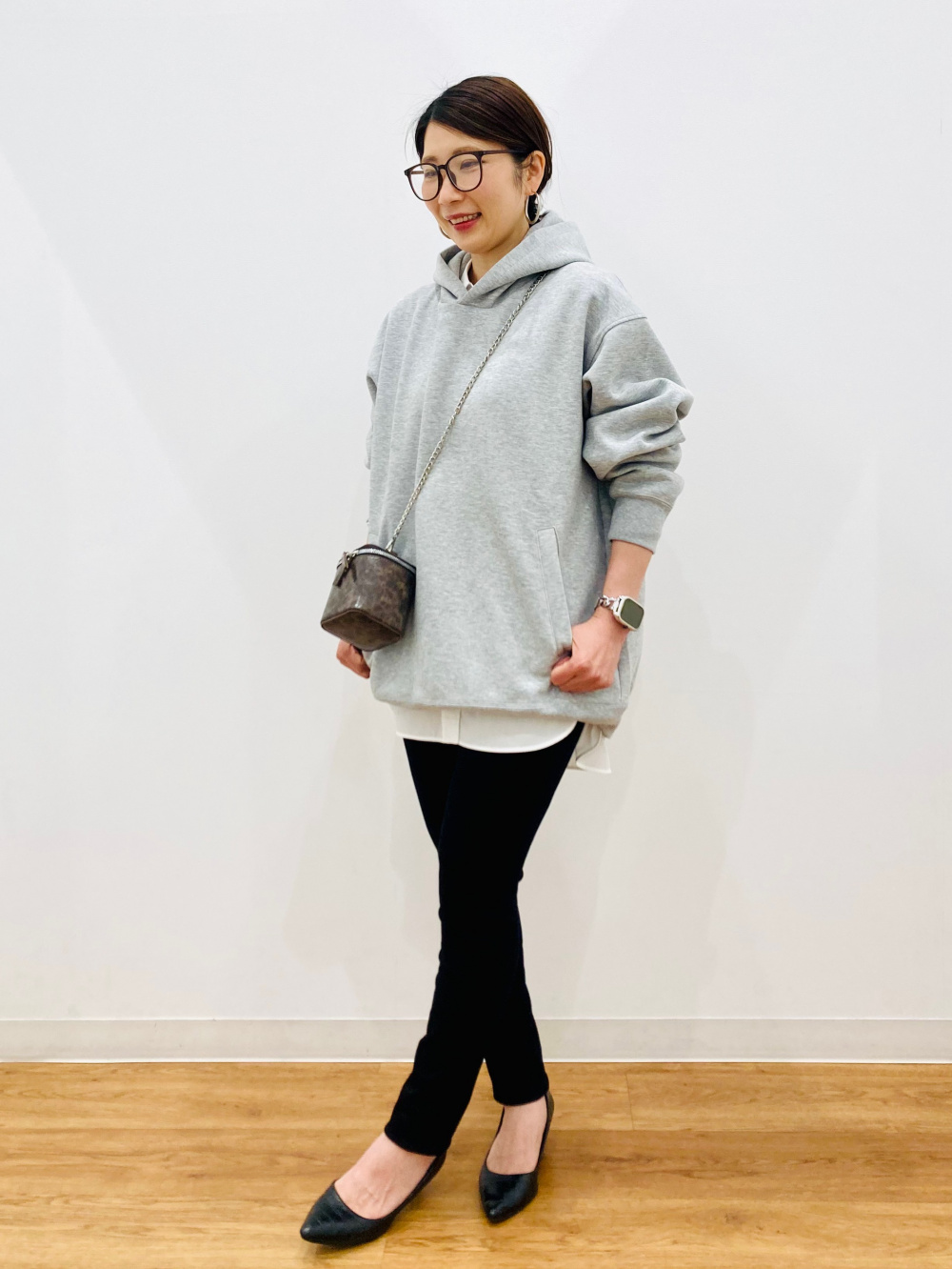 スウェットオーバーサイズプルパーカ、ウィンドプルーフ2WAYコート」の